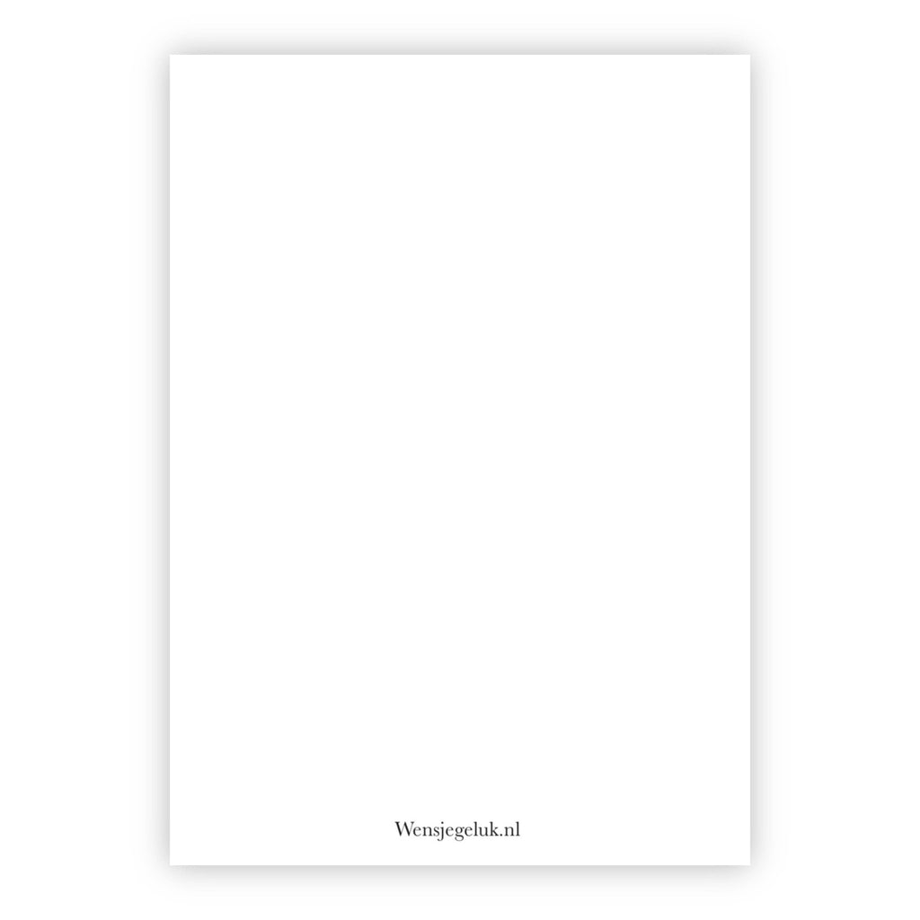 Wenskaart | Bedankt lieve meester
