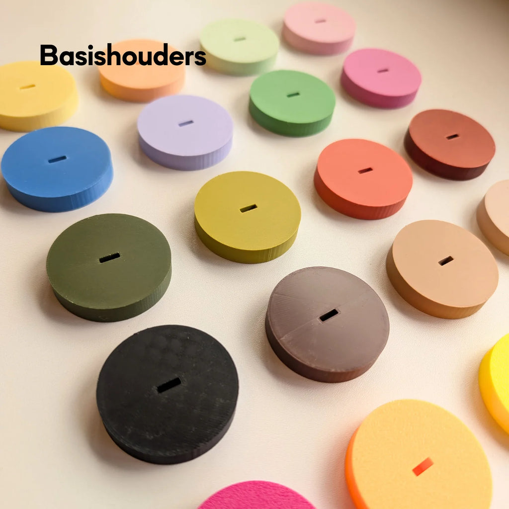 Muuss wanddecoratie - basishouder en ledkaarsschakel bundel