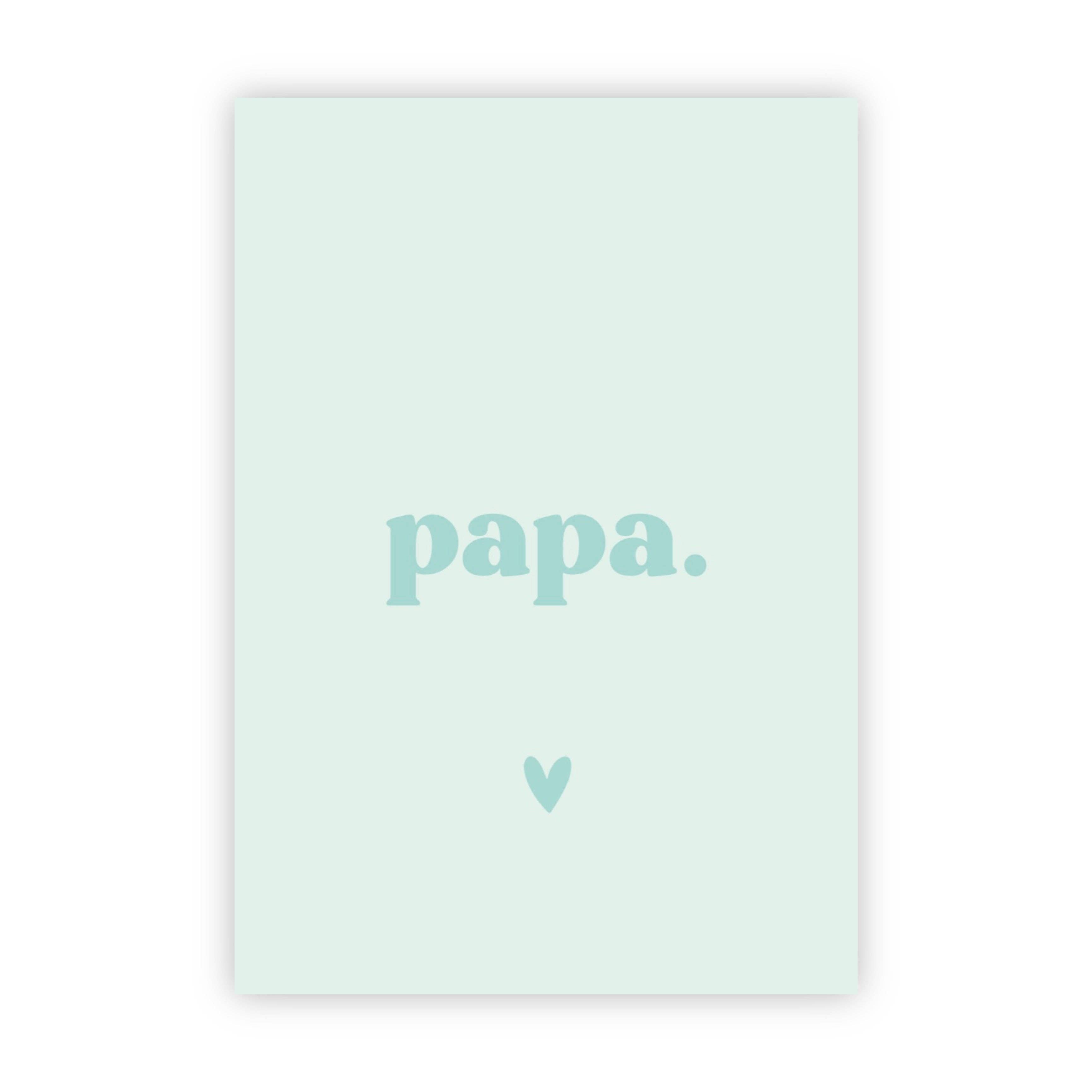 Wenskaart | Papa