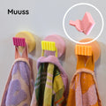 MUUSS – wanddecoratie - Handdoekhaakje