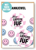 Postkaart schooljaar Juf