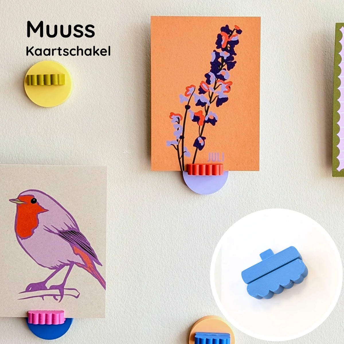 MUUSS – wanddecoratie - Kaartschakel