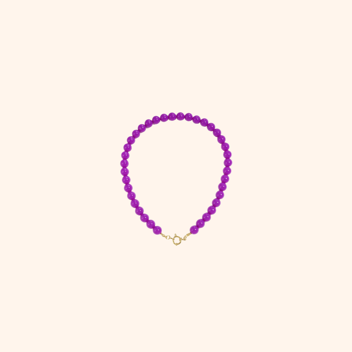 ketting met medium kralen