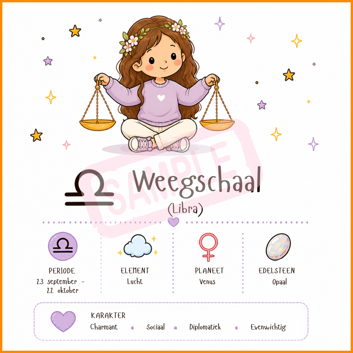 Sterrenbeeld tegeltje | jouw sterrenbeeld
